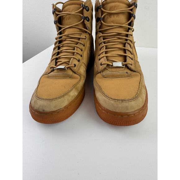 2012 Nike Air Force 1 DCN Military Boot XXX AF1 \'Golden Harvest\' Men\'s 10 RARE main image 9